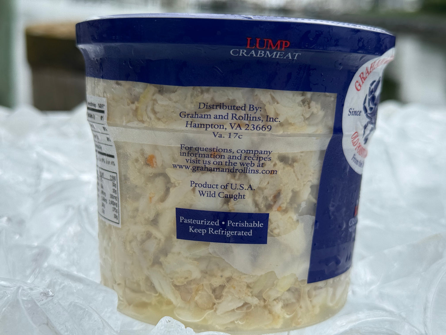 Pasteurized Lump Crab Meat