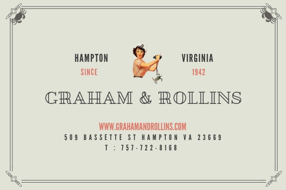 Graham and Rollins seafood gift card