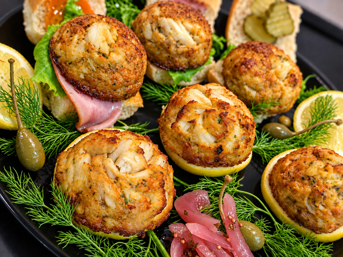 3 oz "Slider Sized" Classic Crab Cake