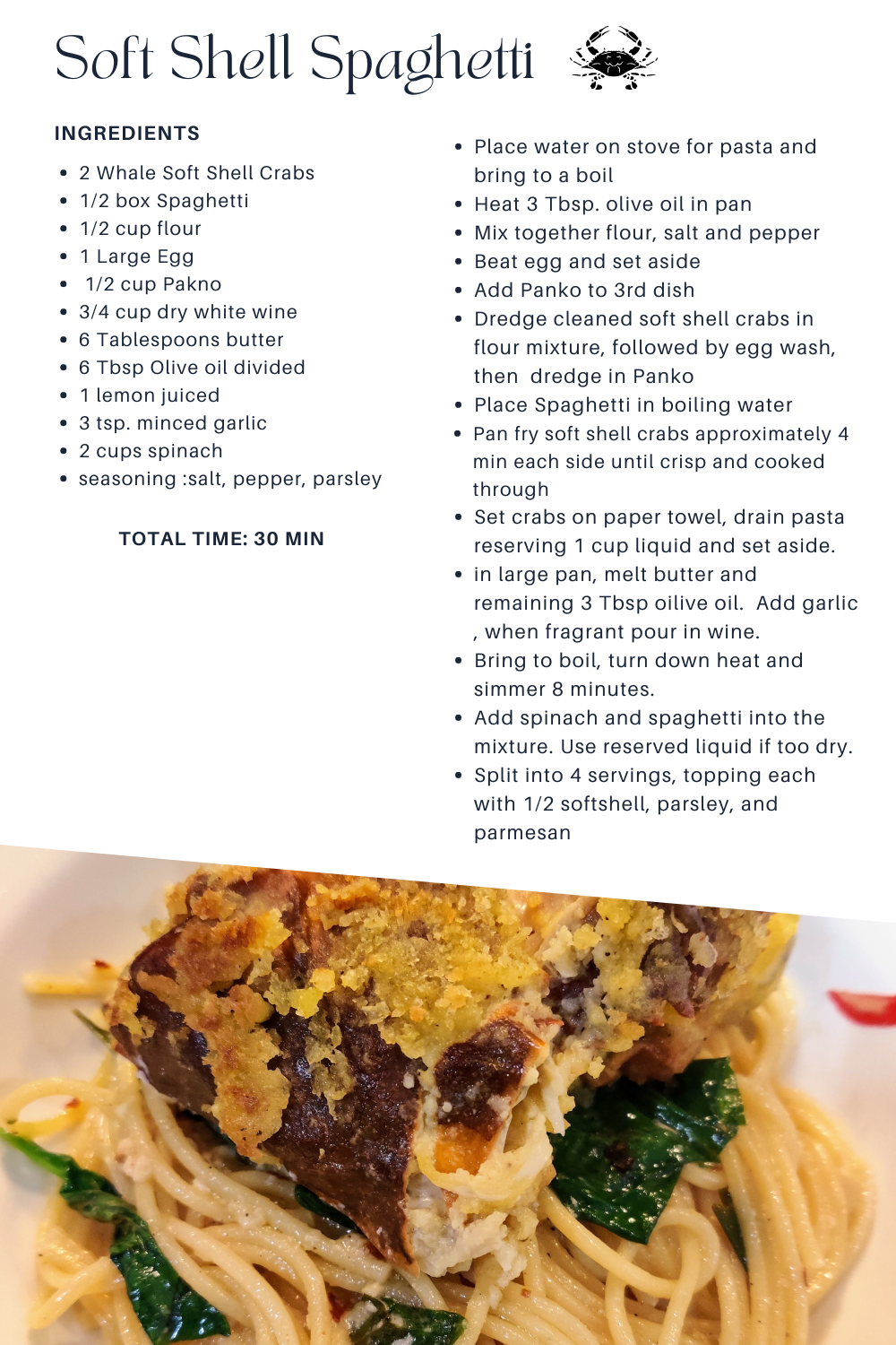 Frozen Soft Shell Crabs