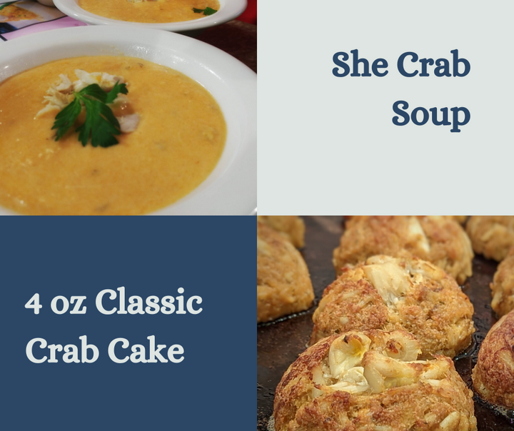 Soup & Crab Cake Combo