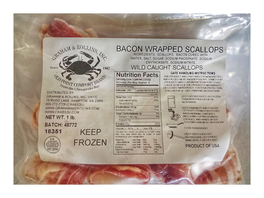 Bacon Wrapped Scallops