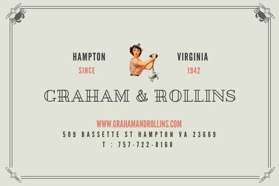 Graham and Rollins seafood gift card